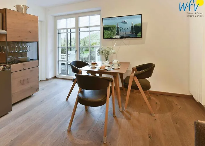 公寓 Haus Nordland Duenenblick 于斯德